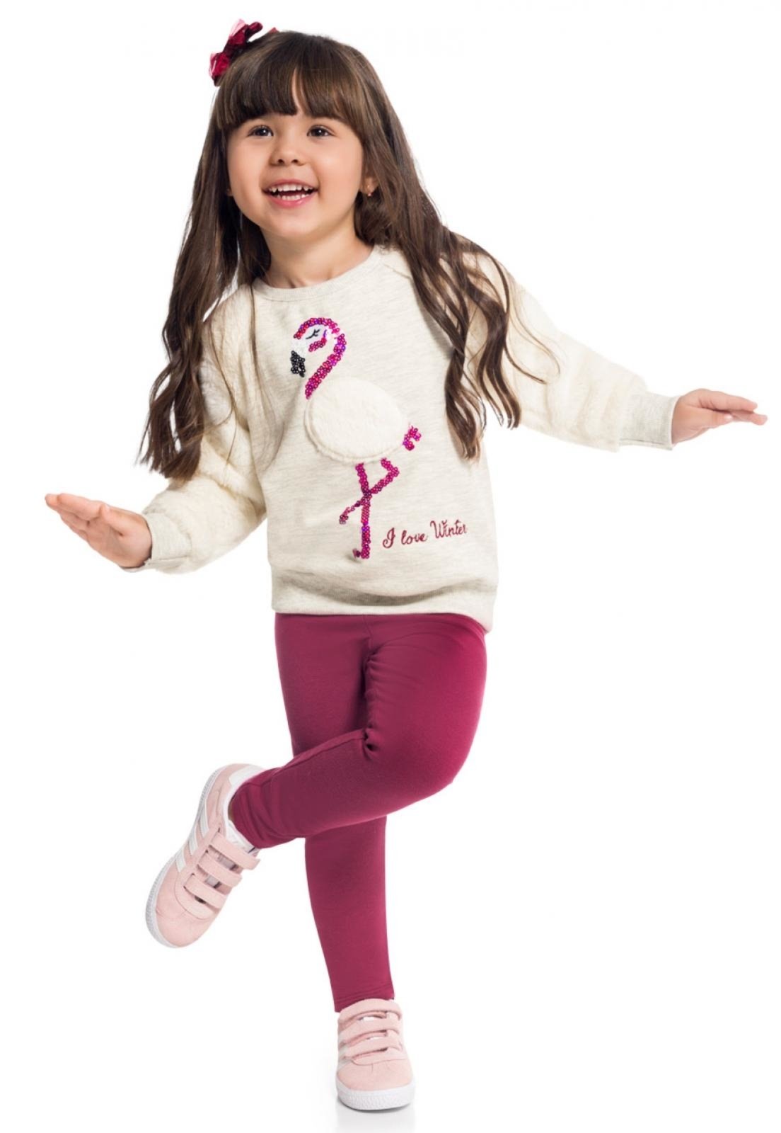 Conjunto de sales legging infantil